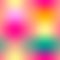 Colorful gradient mesh seamless pattern in bright rainbow colors. Abstract blurred image.