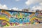 Colorful Graffiti Artwork in Houston, Texas