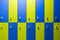 Colorful green and blue children cabinet lockers