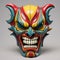 Colorful Grotesque Demon Mask Inspired By Point-neuf Mascarons