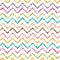 Colorful grunge chevron seamless pattern