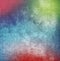 Colorful grunge paint wall background or texture