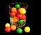 Colorful gumballs.