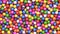 Colorful gumballs background. Assorted brightly colored candy gumballs or dragees