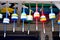 Colorful Hanging Buoys