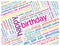 Colorful HAPPY BIRTHDAY card with translations into many languages