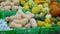 Colorful Harvest: Assorted Vegetables in Baskets. Selling ugly vegetables