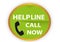 COLORFUL HELP LINE CALL NOW ICON WEB BUTTON