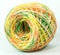 Colorful hemp rope roll for handicraft