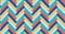 Colorful Herringbone Zigzag Pattern
