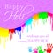 Colorful Holi Background