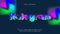 Colorful Hologram Text Effect Font Type