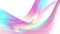 Colorful holographic foil abstract liquid waves motion background