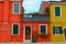 Colorful Homes in Burano Italy