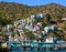 Colorful Homes on Catalina Hillside
