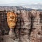 Colorful hoodoo face