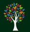 Colorful Hope Tree Logo