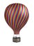 Colorful hot air balloon