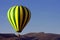 Colorful Hot Air Balloon Over The Arizona Desert