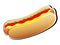 Colorful Hotdog Vector Illustration