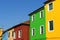 Colorful house on Burano Island, Venice