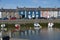 Colorful houses Aberaeron.