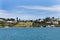 Colorful Houses in Bermuda. Downtown Hamilton