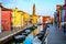 Colorful houses in Burano