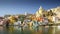 Colorful houses in Corricella village on Procida island