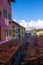 Colorful houses of Guatape city near Medellin, Antioquia, Colombia