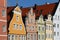 Colorful Houses Of Landshut