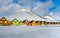 Colorful houses, Longyearbyen, Spitsbergen, Svalbard, Norway