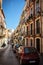 Colorful houses in narrow streets of Cagliari, Sardinia