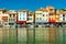 Colorful houses of old port of Cassis Town, Provence, France