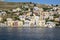 Colorful Houses of the Port of Symi Greece