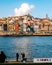 Colorful Houses of Ribeira quarter Porto Portugal