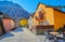 The colorful houses in Sonogno, Valle Verzasca, Switzerland