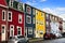 Colorful houses in St. John\'s