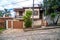 Colorful houses on the street of Diamantina in Brazil in South America