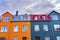 Colorful Houses Street Reykjavik Iceland