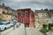 Colorful houses and streets in old medieval village Ragusa in Sicily, Italy.