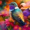 Colorful hummingbird