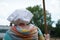 Colorful hustle and bustle at a medieval festival in Bavaria in summer