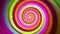 Colorful Hypnotic Spiral VJ Loop Motion Graphic Background