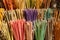 Colorful incense