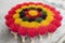 Colorful incenses snapshot. Colourful incense sticks displayed in a shop at Hue, Vietnam