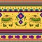 Colorful Indian tribal seamless pattern