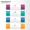 Colorful Infographic elements presentation templates flat design set for brochure flyer leaflet marketing