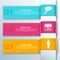 Colorful Infographic Web Ribbon Horizontal Banners