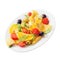 Colorful Italian ravioli salad